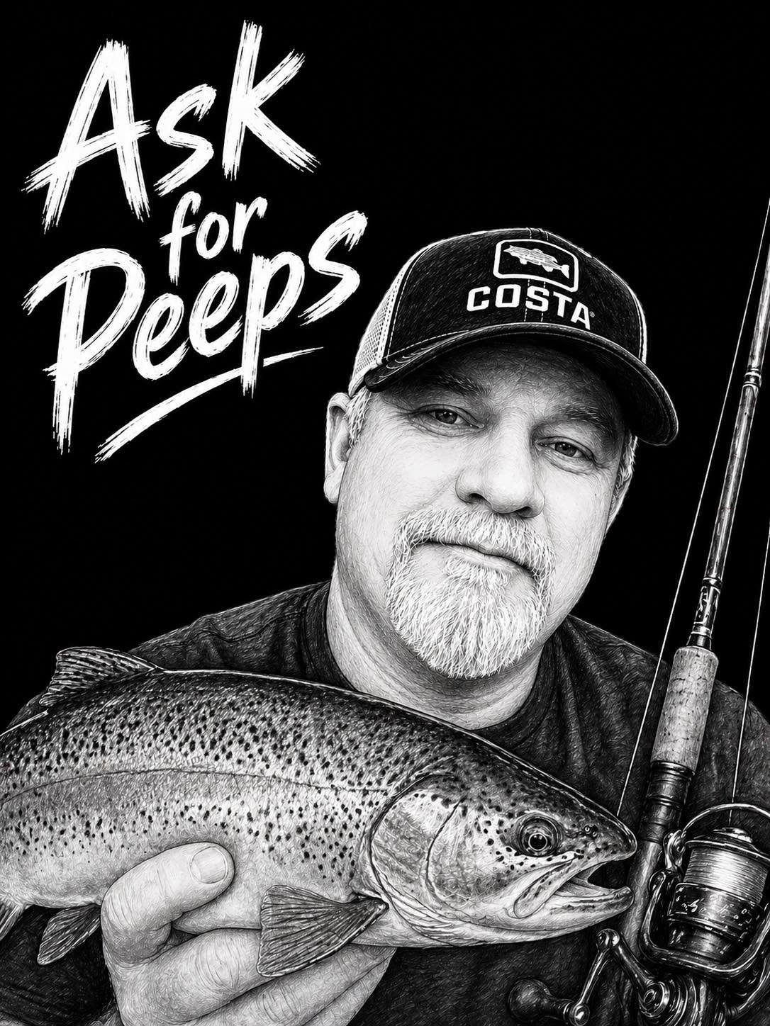 Mike Peoples, Busch Mountain fishing guide