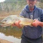 White Rover Trout Fishing With Busch Mountain Fishing Guide Service
