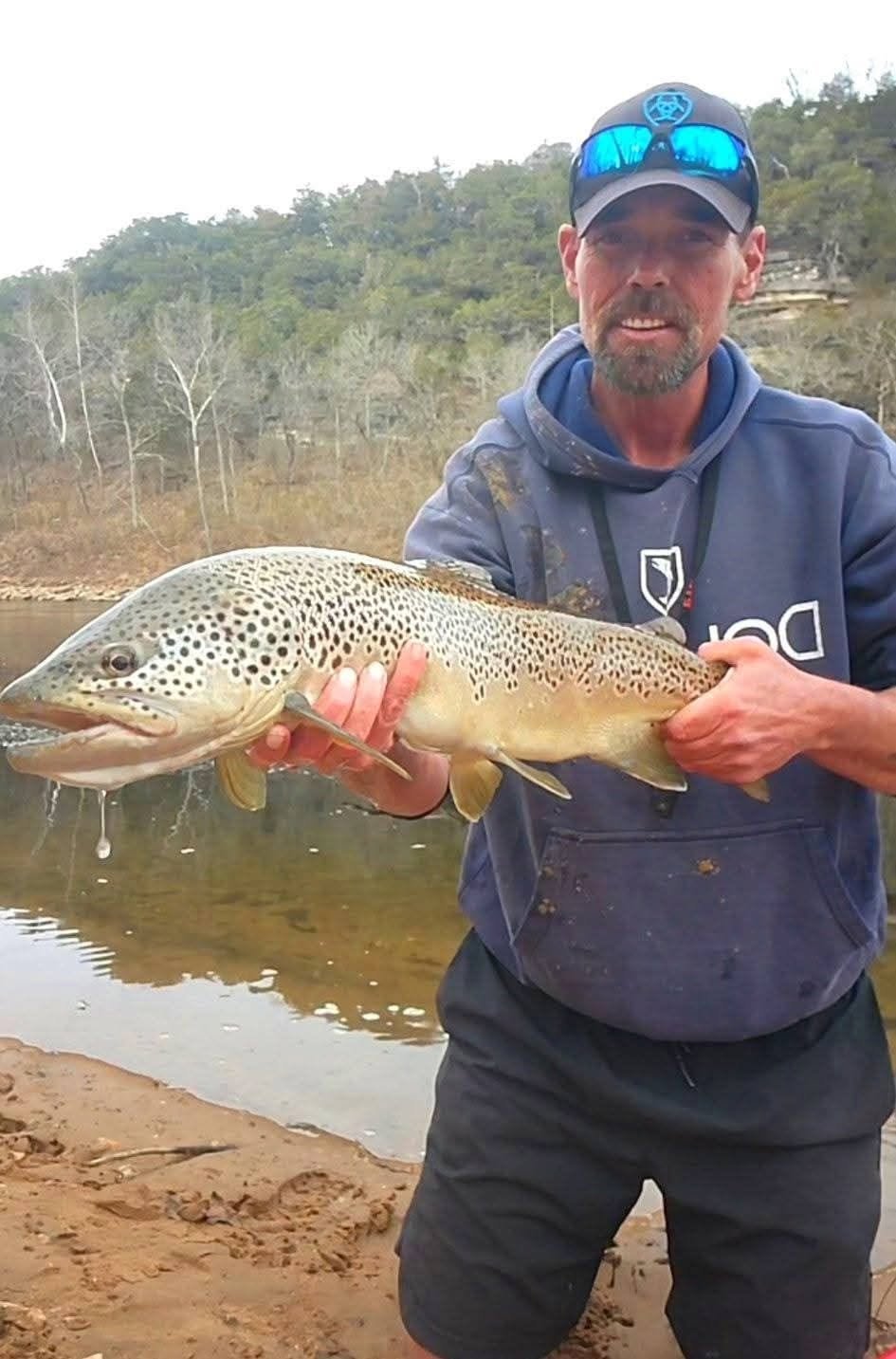 White Rover Trout Fishing With Busch Mountain Fishing Guide Service